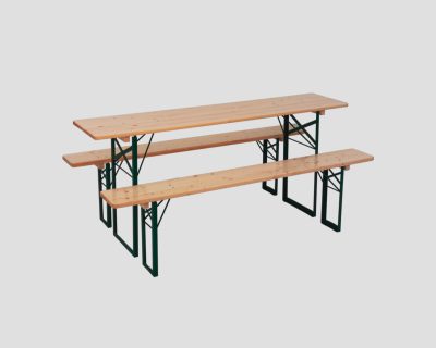 Biertafel inclusief 2 banken