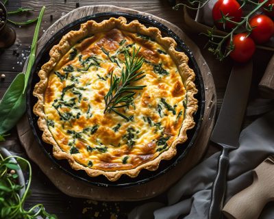 Vegetarische quiche